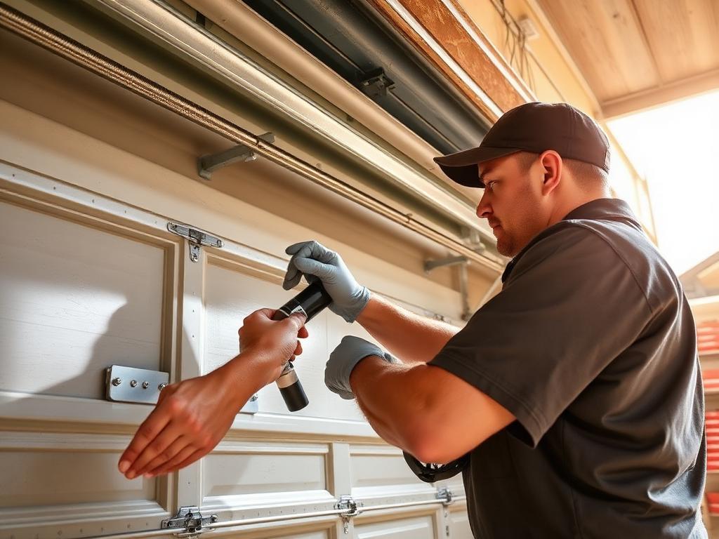 Steel garage door in Texas summer heat - maintenance tips for hot weather protection